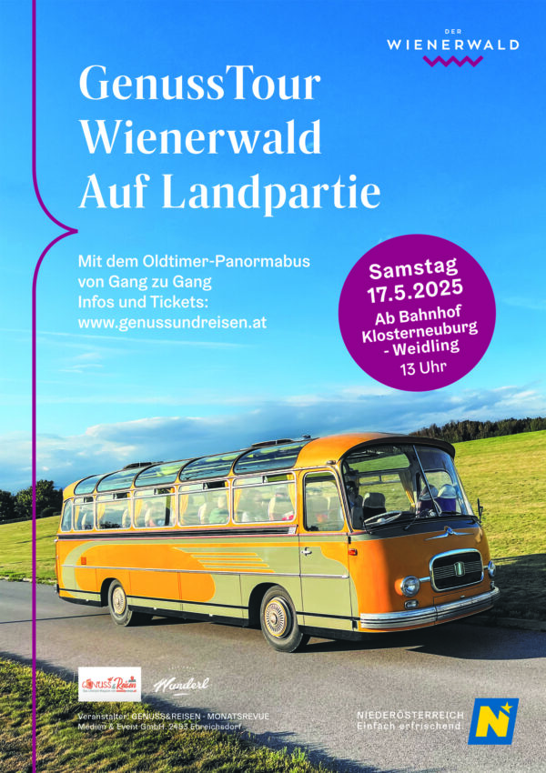 Wienerwald-Oldtimer-Genuss-Tour Klosterneuburg, 17. Mai 2025