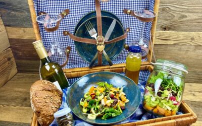 Schüttelsalat im Glas
