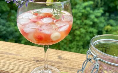 Melonen-Lavendel-Shrub